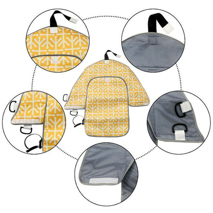 3-in-1 Foldable Diaper Bag with Crib