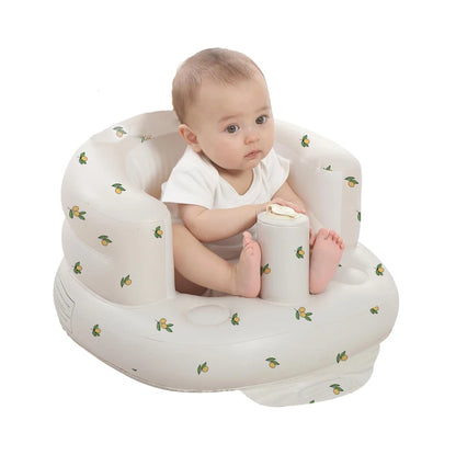 Inflatable Baby Seat for Babies 3-36 Months for Learning to Sit,Feeding,Camping