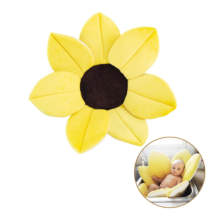 Blooming Flower Baby Bath Cushion