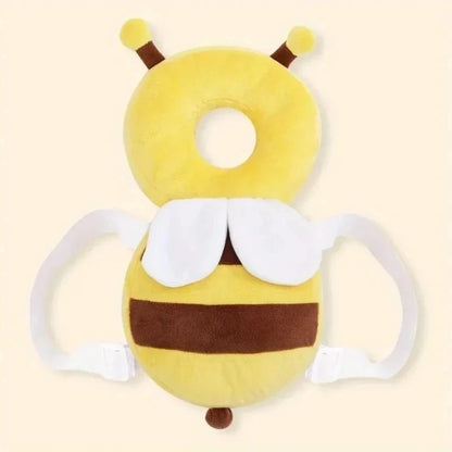 Baby Head Anti-fall Protector Pillow, Cartoon Breathable Safety Cushion for Toddler Learning Walking Back Head Protection