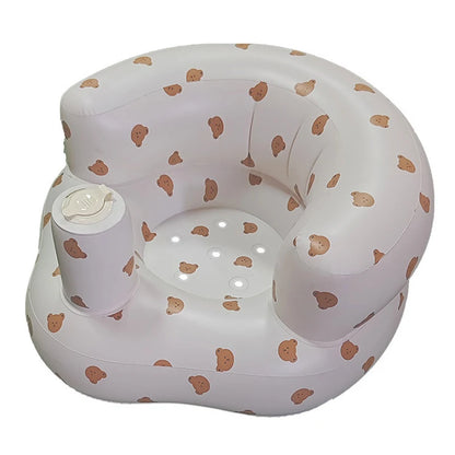 Inflatable Baby Seat for Babies 3-36 Months for Learning to Sit,Feeding,Camping