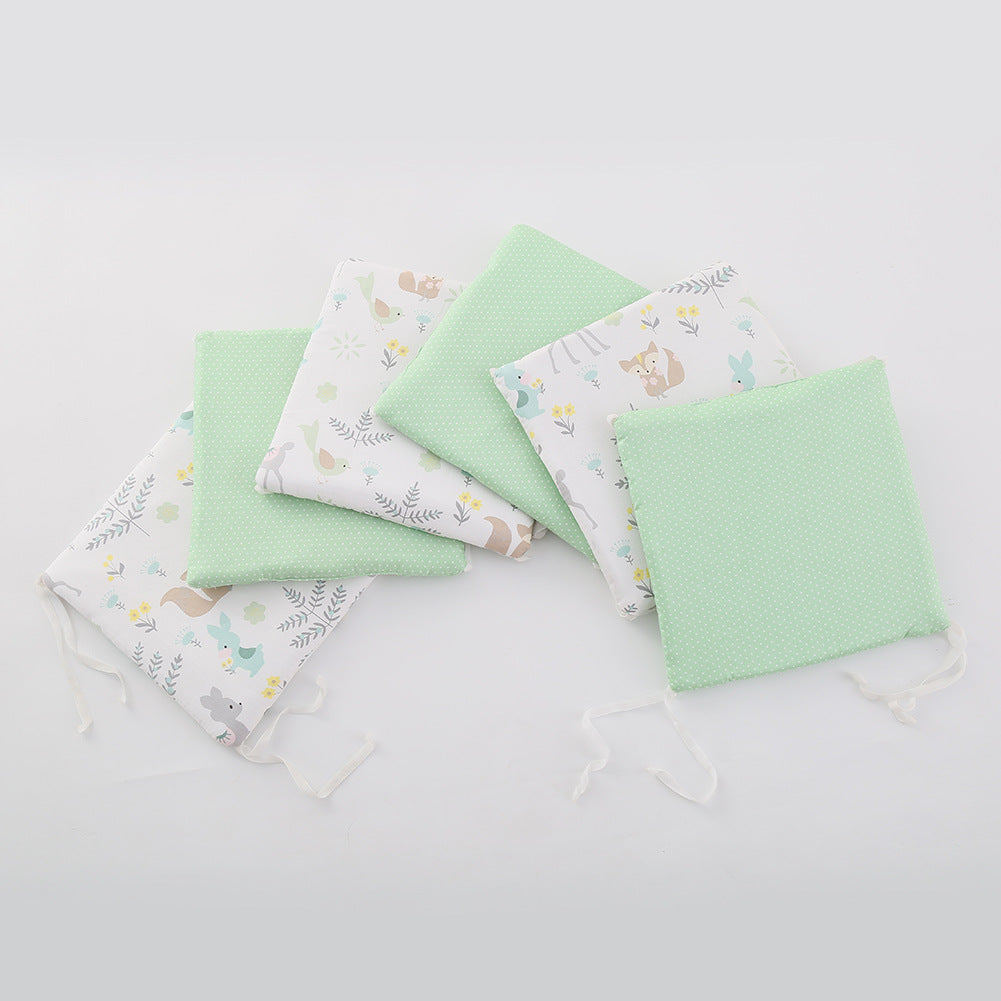 Cotton Crib Bumper Set