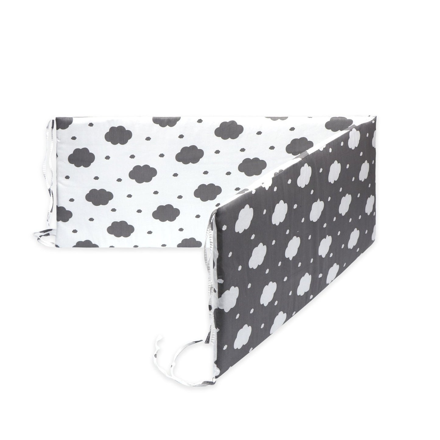 Thick One-Piece Crib Bumper Cushion for Baby Bed